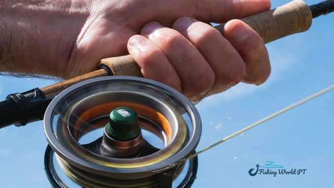 Which way should a fly reel face?