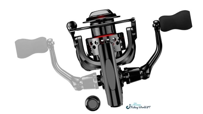 Can you switch the handle on a spinning reel?