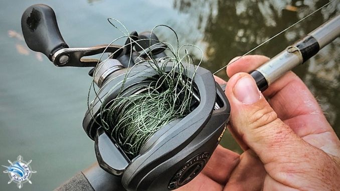 Your reels will look like a bird's nest.