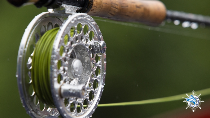 Can fly reel get wet