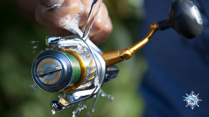 how to clean fishing reel