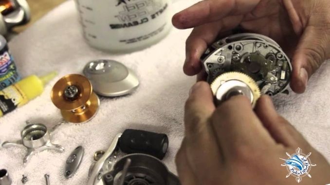 how to fix a push button reel