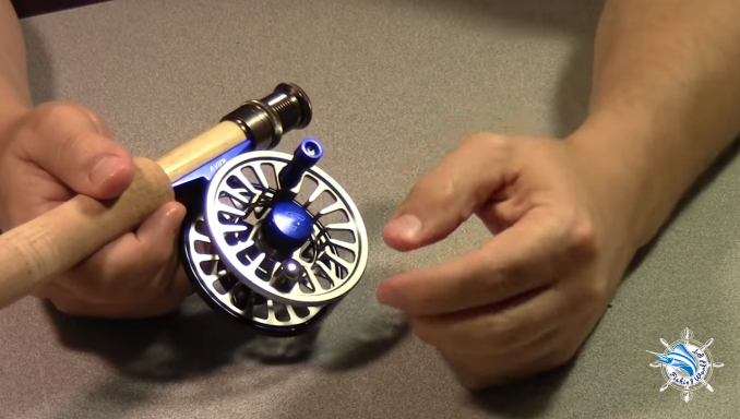 how to change a fishing reel from right to left-handed