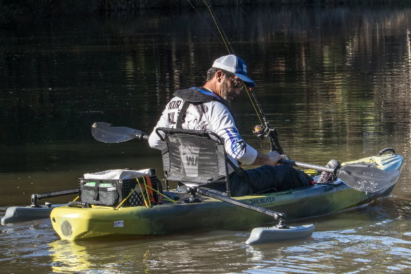 How much weight does a fishing kayak hold