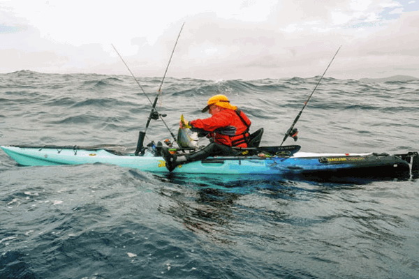 How much wind is too much for kayak fishing