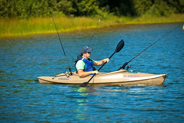 Can you fish in a sit inside kayak