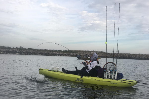 Can you fly fish in a fishing kayak