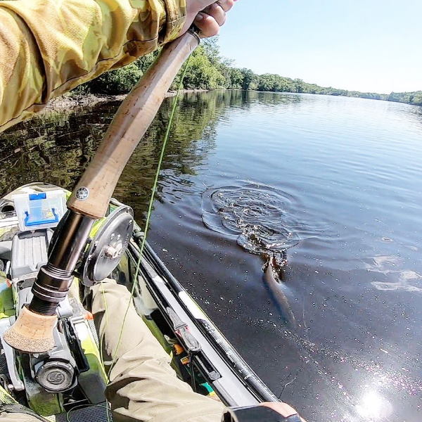 Can you fly fish on a kayak