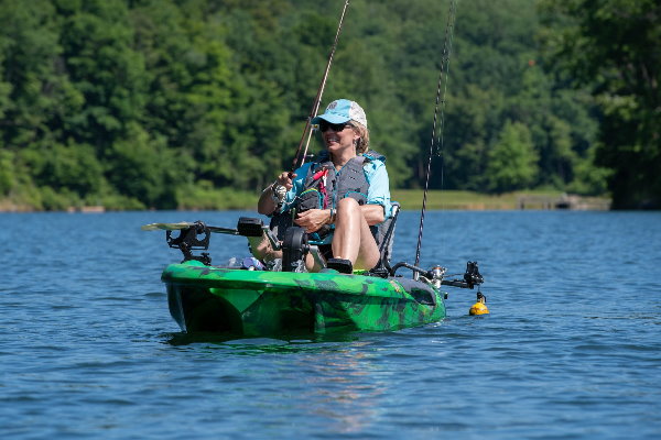 Is it hard to fish on a kayak