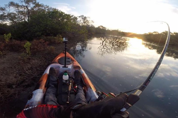 Do you get wet in a fishing kayak?
