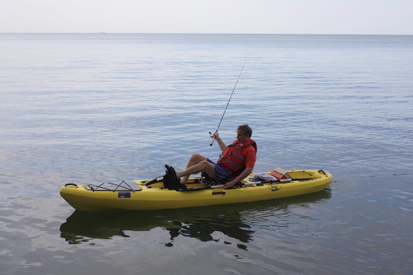 Why are pedal kayaks good for fishing